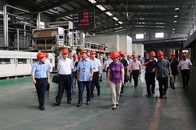 2018年9月12日，全國政協(xié)常委、提案委員會(huì)副主任郭庚茂、支樹平率領(lǐng)調(diào)研組蒞臨公司開展調(diào)研